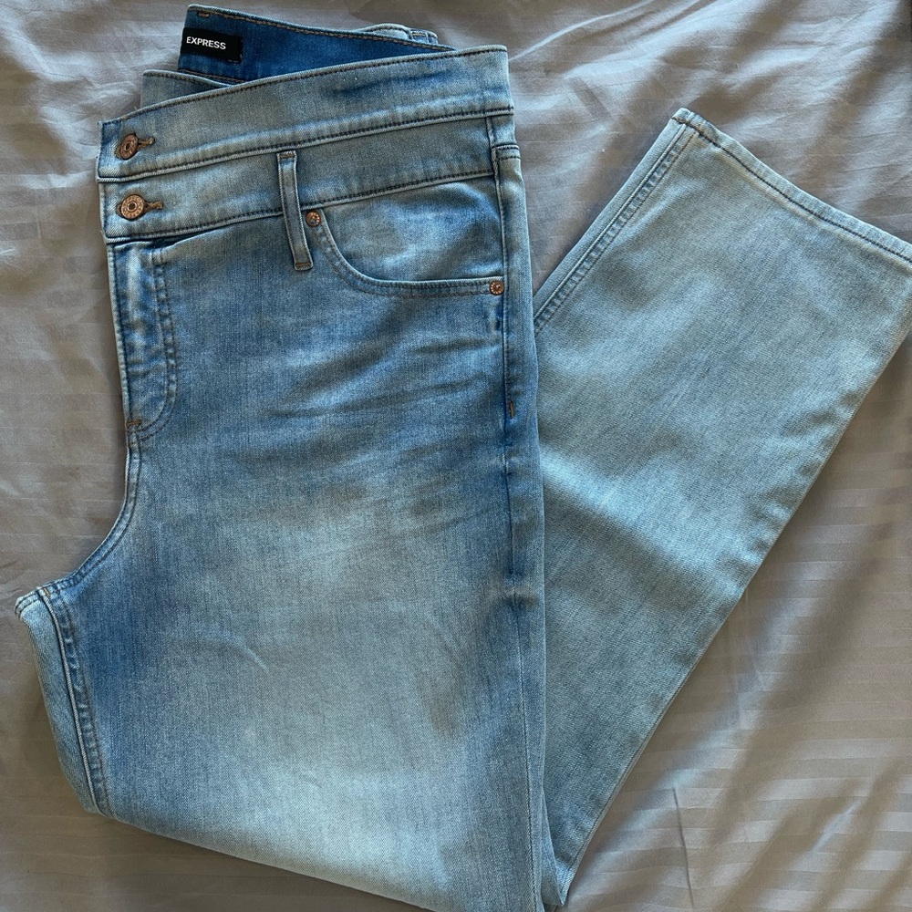 Express Denim Blue Jeans